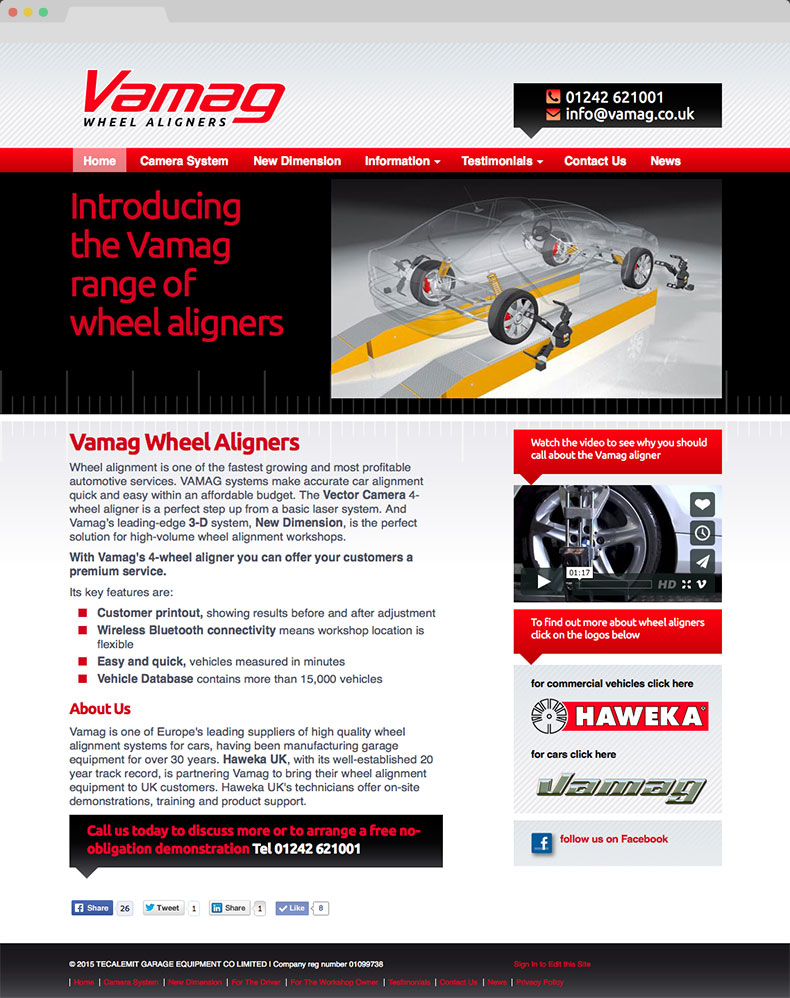 Vamag Website